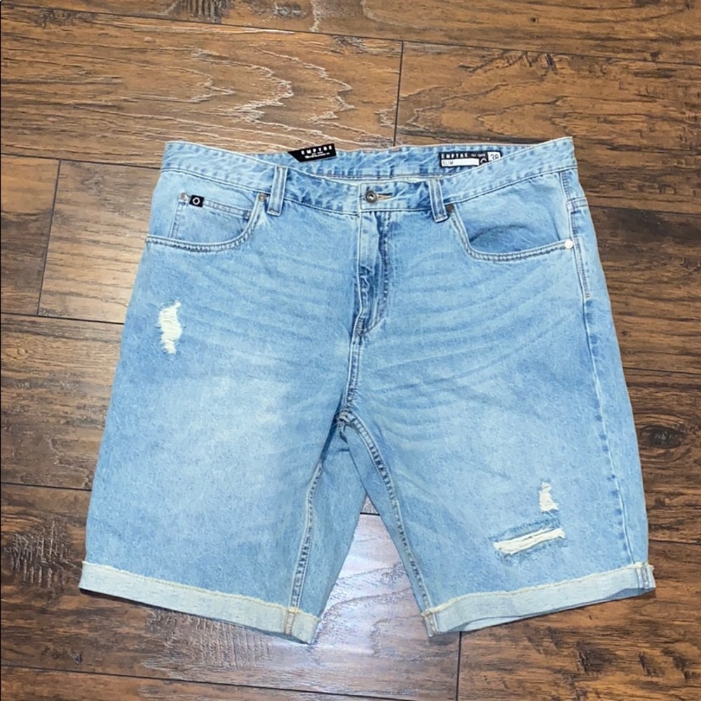 Mens jean shorts